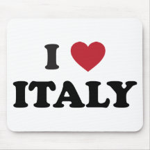 I Liebe Italien Mousepads