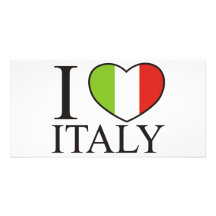 I Liebe Italien Photo Grußkarte