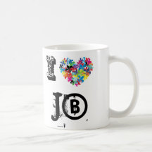 I Liebe JB Kaffee Haferl