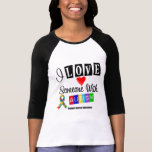 I Liebe jemand mit Autismus Tshirts