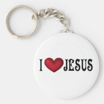 I Liebe Jesus Keychain Schlüsselband