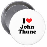 I Liebe John Thune Anstecknadelbutton