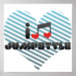 I Liebe Jumpstyle Posterdrucke