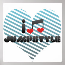 I Liebe Jumpstyle Posterdrucke