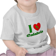 I Liebe Kalabrien Italien T-shirts
