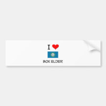 I Liebe-Kasten-Ältestes South Dakota Autosticker