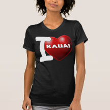 I Liebe Kauai Hawaii Shirt