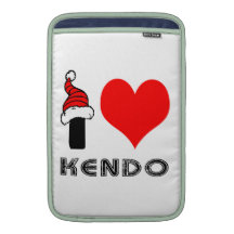 I Liebe Kendo Entwurf Sleeve Fürs MacBook Air