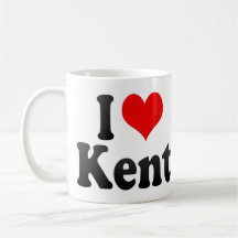 I Liebe Kent, Vereinigte Staaten Kaffee Haferl