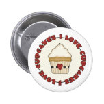 I Liebe-kleine Kuchen Anstecknadelbuttons
