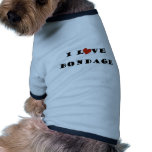 I Liebe-Knechtschaft Hundeshirt