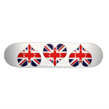 I Liebe-Koch-Inseln Personalisierte Skateboards
