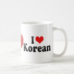 I Liebe-Koreaner Tee Tassen