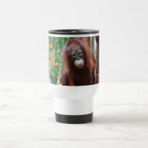 I Liebe Krista Orang-Utan Teetasse