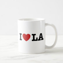 I Liebe LA Kaffee Tassen