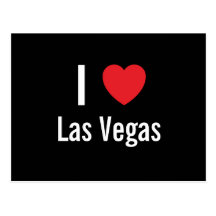 I Liebe Las Vegas Postkarte