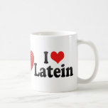 I Liebe Latein Kaffee Tasse