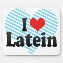 I Liebe Latein Mousepads