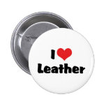 I Liebe-Leder Anstecknadelbuttons