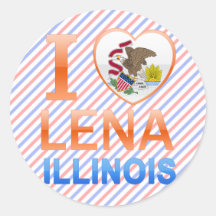 I Liebe Lena, IL Sticker