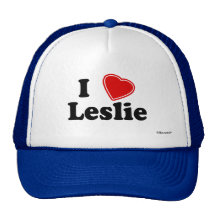 I Liebe Leslie Retro Cap