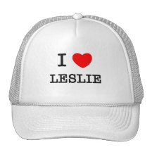 I Liebe Leslie Retrokappen