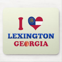 I Liebe Lexington, Georgia Mauspad