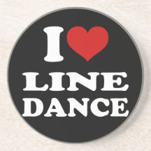 I Liebe-Linie Tanz Bierdeckel