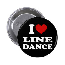 I Liebe-Linie Tanz Button