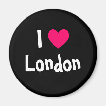 I Liebe London Kühlschrankmagnet