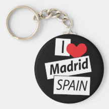 I Liebe Madrid Spanien Schlüsselbänder