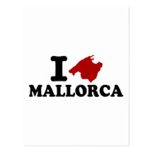 I Liebe Mallorca Postkarte