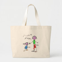 I Liebe-Mamma-Taschen-Tasche
