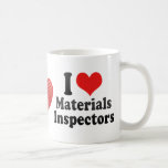 I Liebe-Material-Inspektoren Tee Tassen