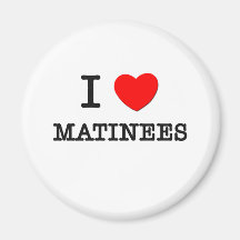 I Liebe-Matineen Kühlschrankmagnete