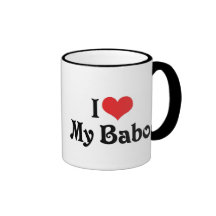 I Liebe mein Baboo Kaffeetassen