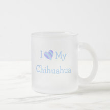 I Liebe mein Chihuahua Haferl