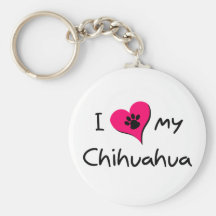I Liebe mein Chihuahua Schlüsselband