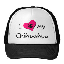 I Liebe mein Chihuahua Truckercap