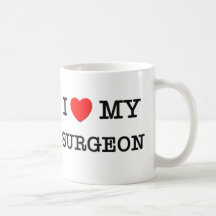 I Liebe mein CHIRURG Kaffeehaferl