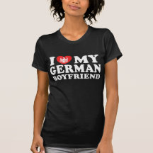 I Liebe mein deutscher Freund Tshirts