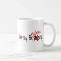 I Liebe mein Ehemann Teetasse
