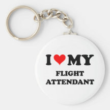 I Liebe mein Flugbegleiter Schlüsselband