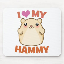 I Liebe mein Hammy Mauspads