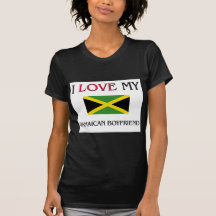 I Liebe mein jamaikanischer Freund T-shirts