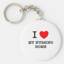 I Liebe mein Krankenpflege-Zuhause Schlüsselbänder