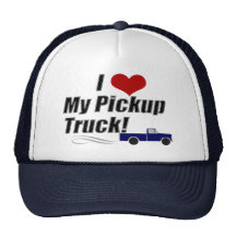 I Liebe mein Lieferwagen-LKW, Fernlastfahrer-Hut Truckercap