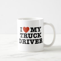 I Liebe mein LKW-Fahrer Kaffeehaferl