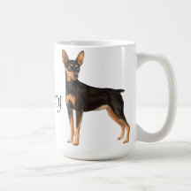 I Liebe mein MiniaturPinscher Kaffeehaferl