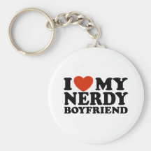 I Liebe mein Nerdy Freund Schlüsselband